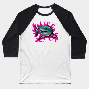Mako Shark Surf Rad Design Color variant C Baseball T-Shirt